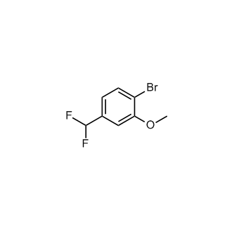 1-Bromo-4-(difluoromethyl)-2-methoxybenzene