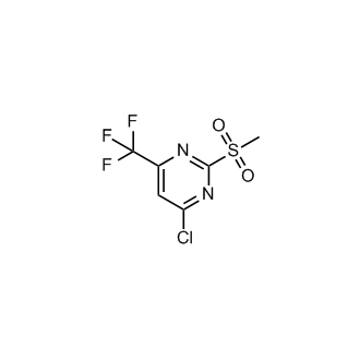 4-Chloro-2-(methylsulfonyl)-6-(trifluoromethyl)pyrimidine