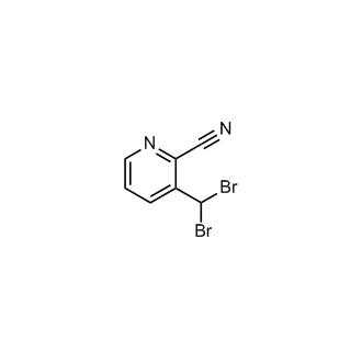 3-(Dibromomethyl)picolinonitrile