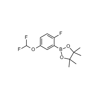 2-(5-(Difluoromethoxy)-2-fluorophenyl)-4,4,5,5-tetramethyl-1,3,2-dioxaborolane