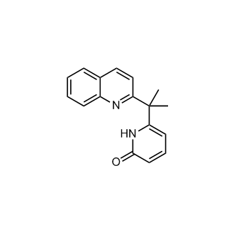 6-(2-(Quinolin-2-yl)propan-2-yl)pyridin-2(1H)-one