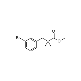 Methyl 3-(3-bromophenyl)-2,2-dimethylpropanoate