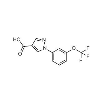 1-(3-(Trifluoromethoxy)phenyl)-1H-pyrazole-4-carboxylic acid