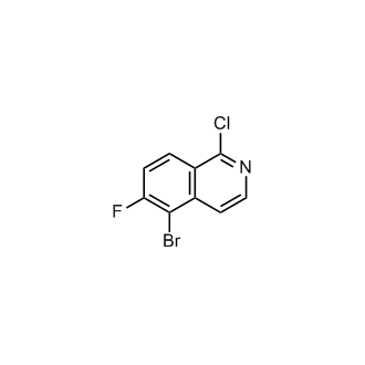 5-Bromo-1-chloro-6-fluoroisoquinoline