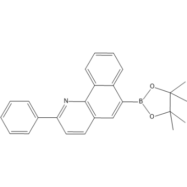 2-Phenyl-6-(4,4,5,5-tetramethyl-1,3,2-dioxaborolan-2-yl)benzo[h]quinoline