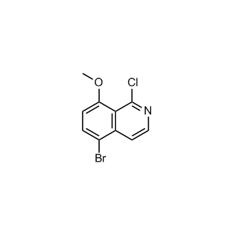 5-Bromo-1-chloro-8-methoxyisoquinoline
