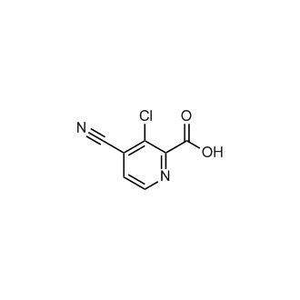 3-Chloro-4-cyanopicolinic acid
