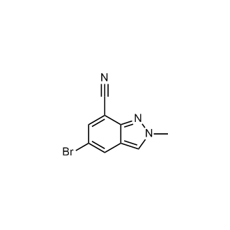 5-Bromo-2-methyl-2H-indazole-7-carbonitrile