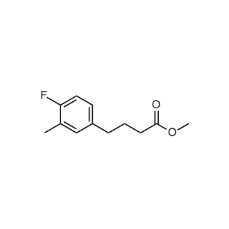 Methyl 4-(4-fluoro-3-methylphenyl)butanoate