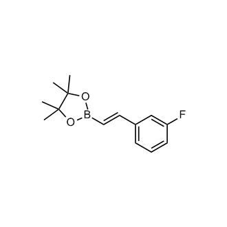 (E)-2-(3-Fluorostyryl)-4,4,5,5-tetramethyl-1,3,2-dioxaborolane