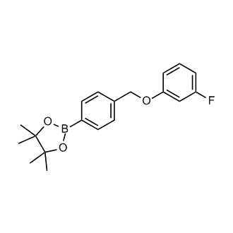 2-(4-((3-Fluorophenoxy)methyl)phenyl)-4,4,5,5-tetramethyl-1,3,2-dioxaborolane