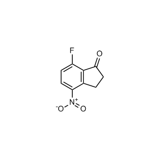 7-Fluoro-4-nitro-2,3-dihydro-1H-inden-1-one