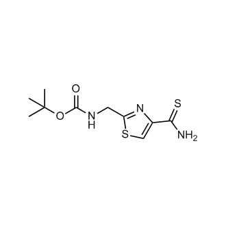 tert-Butyl ((4-carbamothioylthiazol-2-yl)methyl)carbamate