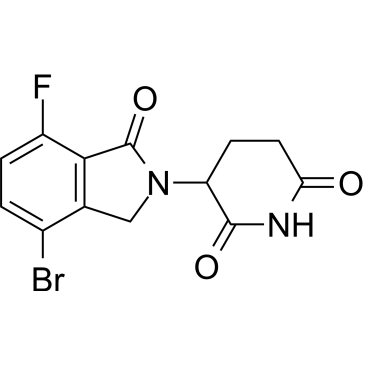 3-(4-Bromo-7-fluoro-1-oxoisoindolin-2-yl)piperidine-2,6-dione