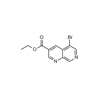 Ethyl 5-bromo-1,7-naphthyridine-3-carboxylate