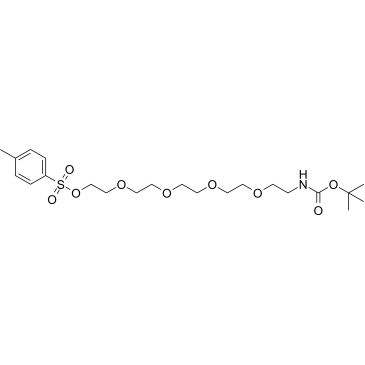 2,2-Dimethyl-4-oxo-3,8,11,14,17-pentaoxa-5-azanonadecan-19-yl 4-methylbenzenesulfonate