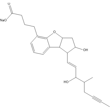Sodium (E)-4-(2-hydroxy-1-(3-hydroxy-4-methyloct-1-en-6-yn-1-yl)-2,3,3a,8b-tetrahydro-1H-cyclopenta[b]benzofuran-5-yl)butanoate (Beraprost Impurity)
