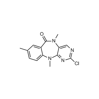 2-Chloro-5,8,11-trimethyl-5H-benzo[e]pyrimido[5,4-b][1,4]diazepin-6(11H)-one