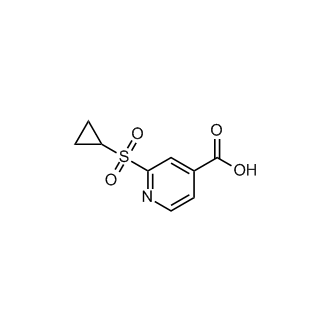 2-(Cyclopropylsulfonyl)isonicotinic acid