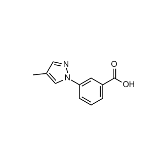 3-(4-Methyl-1H-pyrazol-1-yl)benzoic acid