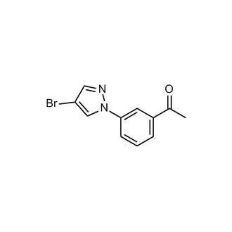 1-(3-(4-Bromo-1H-pyrazol-1-yl)phenyl)ethanone