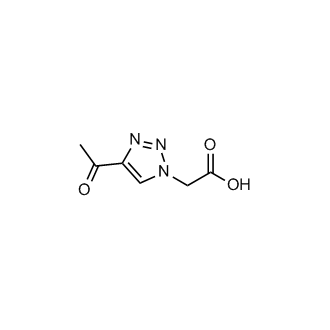 2-(4-Acetyl-1H-1,2,3-triazol-1-yl)acetic acid