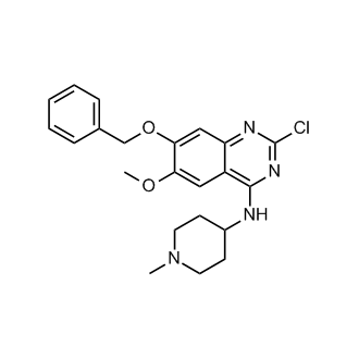 7-(Benzyloxy)-2-chloro-6-methoxy-N-(1-methylpiperidin-4-yl)quinazolin-4-amine