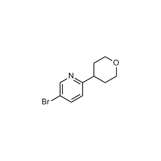5-Bromo-2-(tetrahydro-2H-pyran-4-yl)pyridine