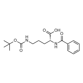 (R)-2-Benzamido-5-((tert-butoxycarbonyl)amino)pentanoic acid