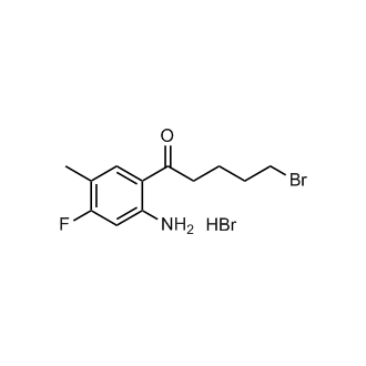 1-(2-Amino-4-fluoro-5-methylphenyl)-5-bromopentan-1-one hydrobromide