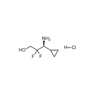 (S)-3-Amino-3-cyclopropyl-2,2-difluoropropan-1-ol hydrochloride