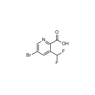 5-Bromo-3-(difluoromethyl)picolinic acid