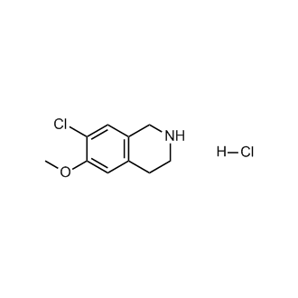 7-Chloro-6-methoxy-1,2,3,4-tetrahydroisoquinoline hydrochloride