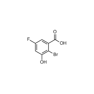 2-Bromo-5-fluoro-3-hydroxybenzoic acid