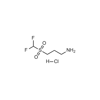 3-((Difluoromethyl)sulfonyl)propan-1-amine hydrochloride
