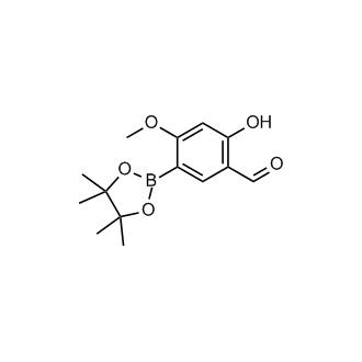 2-Hydroxy-4-methoxy-5-(4,4,5,5-tetramethyl-1,3,2-dioxaborolan-2-yl)benzaldehyde