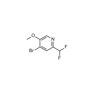 4-Bromo-2-(difluoromethyl)-5-methoxypyridine