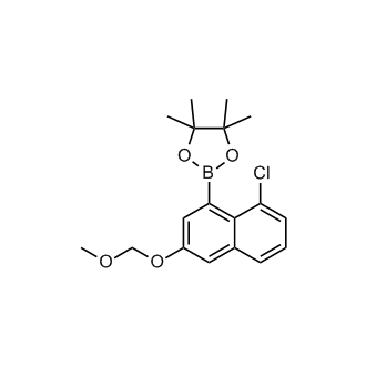 2-(8-Chloro-3-(methoxymethoxy)naphthalen-1-yl)-4,4,5,5-tetramethyl-1,3,2-dioxaborolane