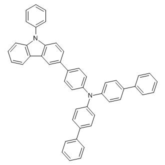 N-([1,1'-Biphenyl]-4-yl)-N-(4-(9-phenyl-9H-carbazol-3-yl)phenyl)-[1,1'-biphenyl]-4-amine