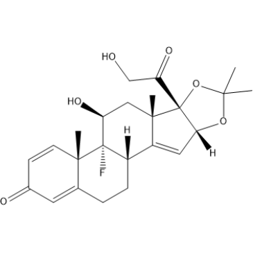 (6aS,6bR,7S,8aS,8bS,11aR,12bS)-6b-Fluoro-7-hydroxy-8b-(2-hydroxyacetyl)-6a,8a,10,10-tetramethyl-6a,6b,7,8,8a,8b,11a,12b-octahydro-1H-naphtho[2',1':4,5]indeno[1,2-d][1,3]dioxol-4(2H)-one (Triamcinolone Acetonide Impurity)