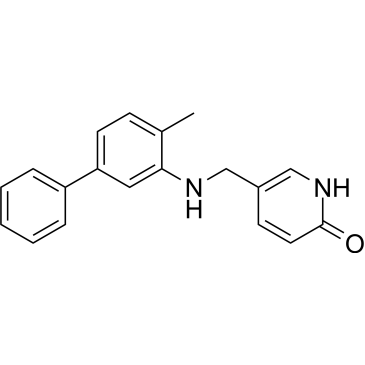 5-(((4-Methyl-[1,1'-biphenyl]-3-yl)amino)methyl)pyridin-2(1H)-one
