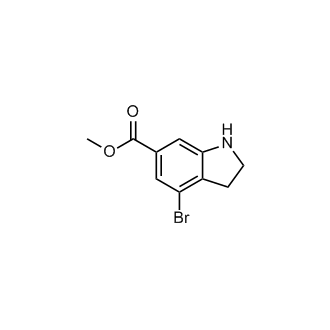 Methyl 4-bromoindoline-6-carboxylate