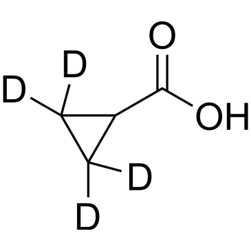 Cyclopropanecarboxylic acid-d4