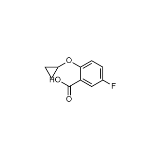 2-Cyclopropoxy-5-fluorobenzoic acid