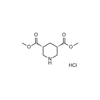 rel-(3S,5R)-Dimethyl piperidine-3,5-dicarboxylate hydrochloride