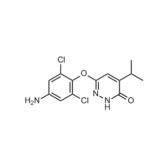 6-(4-Amino-2,6-dichlorophenoxy)-4-isopropylpyridazin-3(2H)-one