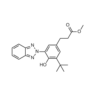 Methyl 3-(3-(2H-benzo[d][1,2,3]triazol-2-yl)-5-(tert-butyl)-4-hydroxyphenyl)propanoate