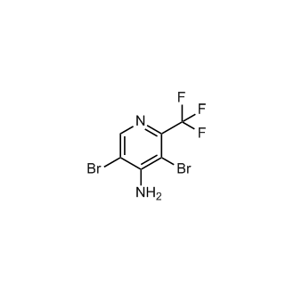3,5-Dibromo-2-(trifluoromethyl)pyridin-4-amine