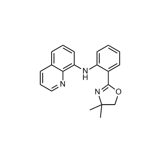 N-(2-(4,4-Dimethyl-4,5-dihydrooxazol-2-yl)phenyl)quinolin-8-amine