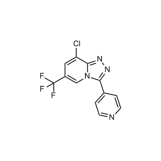 8-Chloro-3-(pyridin-4-yl)-6-(trifluoromethyl)-[1,2,4]triazolo[4,3-a]pyridine